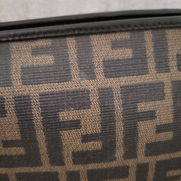 Fendi FF Zucca Pochette Mama Baguette Crossbody - Picture 6 of 9